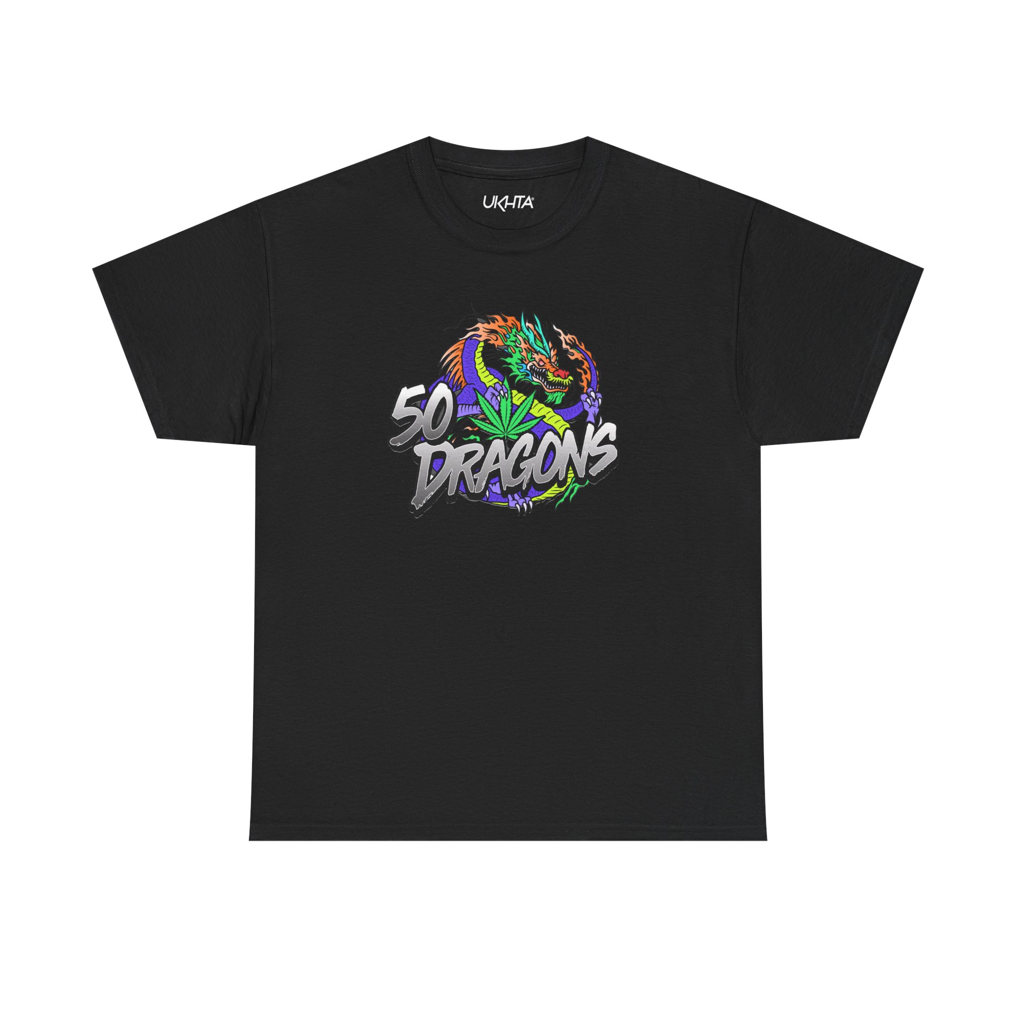 50 Dragons Heavy Cotton Tee - Image 3