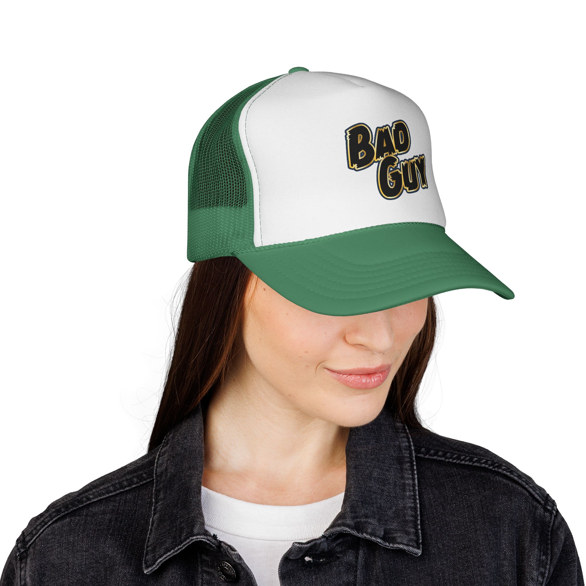 Bad Guy Edgy Trucker Cap - Image 6