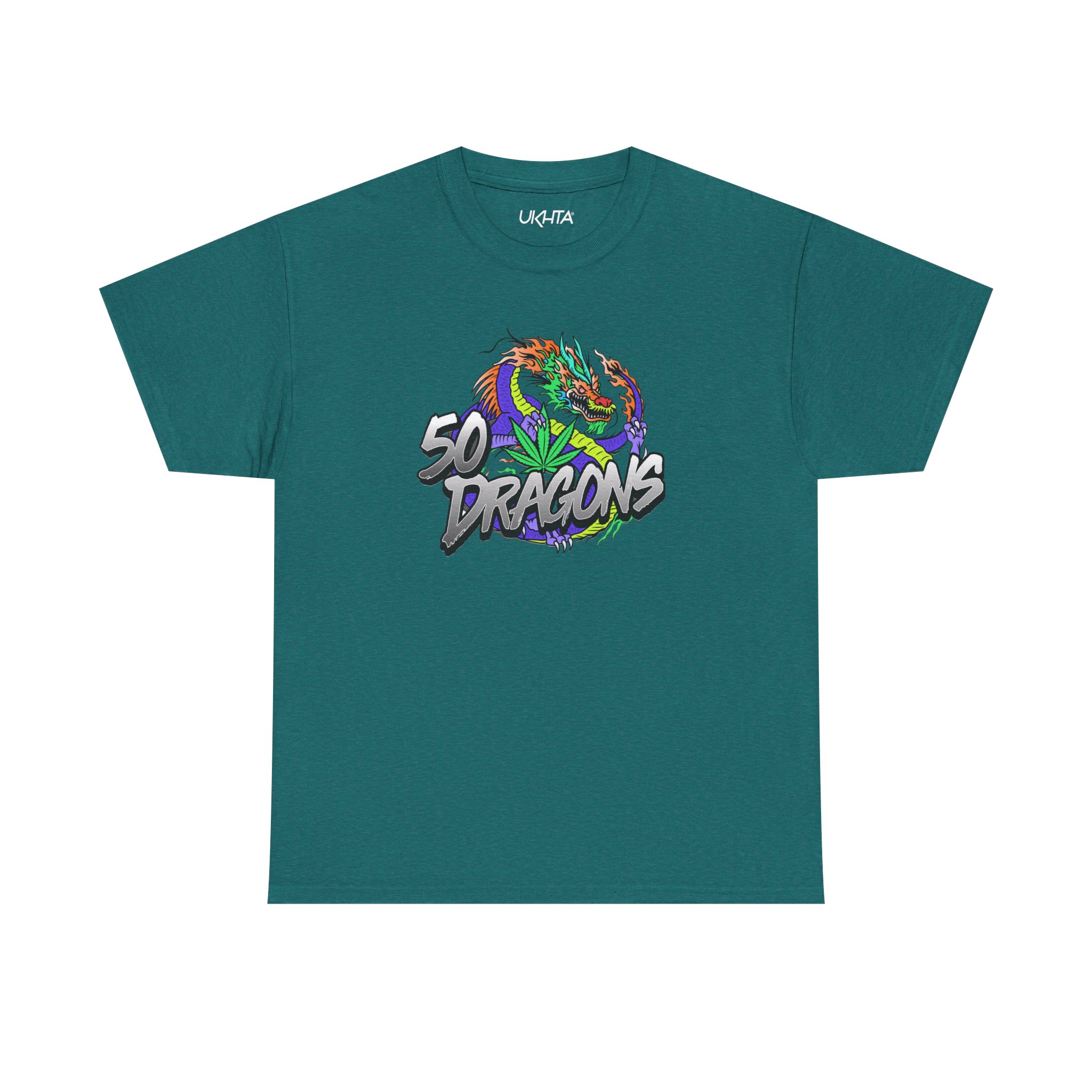 50 Dragons Heavy Cotton Tee - Image 11