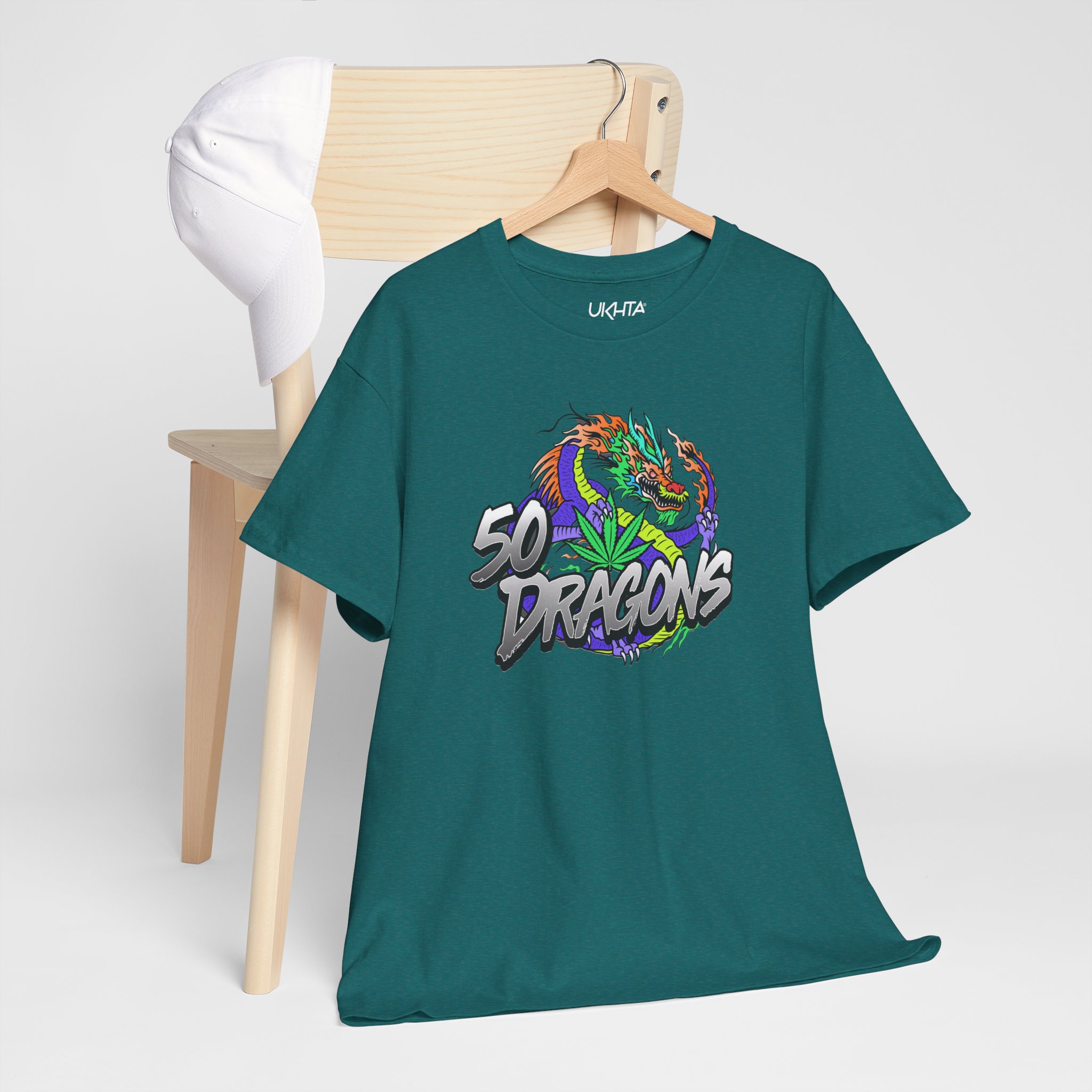 50 Dragons Heavy Cotton Tee - Image 12